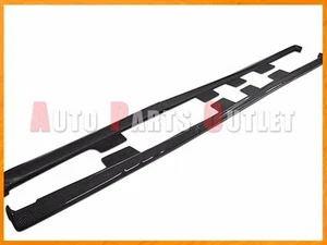 JD Style Carbon Fiber Side Skirt Lip For 14-18 LEXUS F-Sport IS250 IS350 - Picture 1 of 4