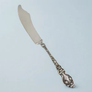 Sterling Silver UNGER BROTHERS Master Butter Knife DOUVAINE 1890 ~no mono - Picture 1 of 5
