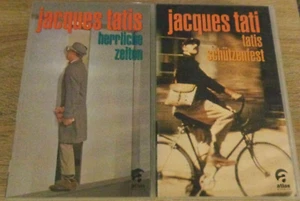 Jacques Tati Herrliche Zeiton & Tatis Schutzenfest VHS Video Cassette Tapes - Picture 1 of 9
