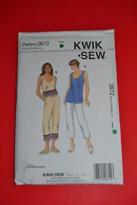 Kwik Sew #2872 sewing pattern, womens pants & tops, size XS-XL - Picture 1 of 3
