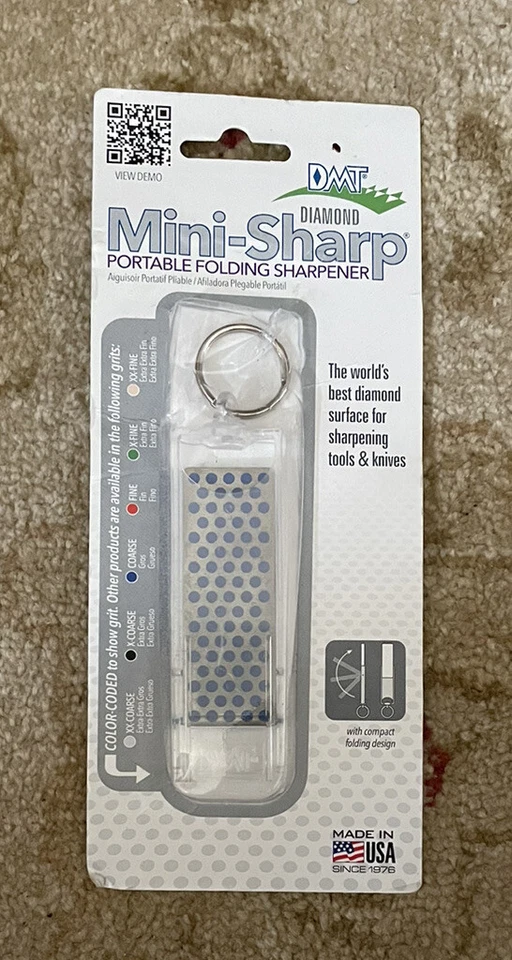 DMT Diamond Mini Sharp Portable Folding Sharpener F70C Coarse Grit - Image 1 of 1