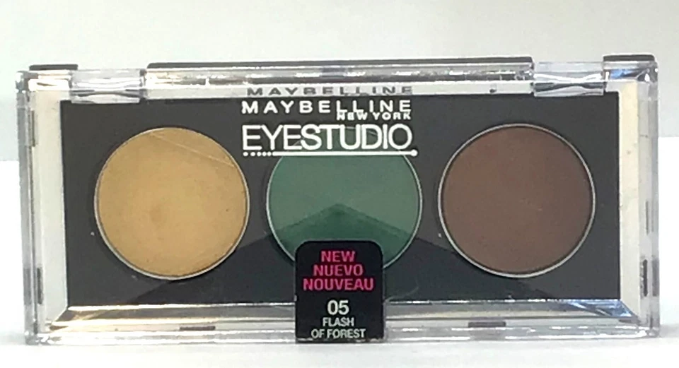 LOT OF (2) MAYBELINE EYESTUDIO #05 Flash Of Forest FREE SHIPPING!!!! - Image 1 of 1