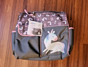 Diaper Bag Glitter Unicorn with Changing pad! Baby Bloom Brand New with Tags - Picture 1 of 6