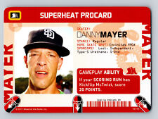 2011 Super Heat Throwdown Skateboard #18 - Danny Mayer Procard