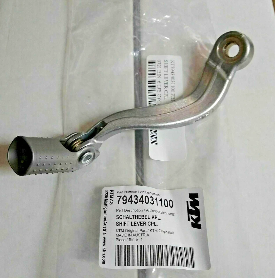 KTM 450 SXF/XCF 2016-2018 PALANCA DE CAMBIOS CPL. 79434031100 Foto 1 de 1