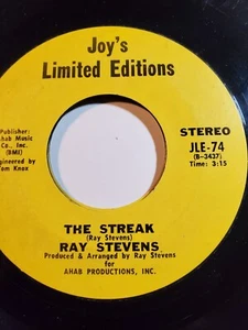 Ray Stevens -The Streak- other side Blank  -Joys Limited Editions VG F107B - Picture 1 of 1