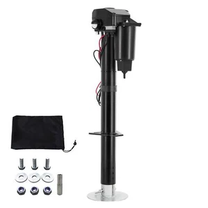 Electric Trailer Jack 3500lbs Capacity Waterproof Covered Power Tongue Jack - Picture 1 of 7