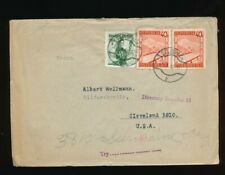 Brief 1948 aus Gallspach nach Cleveland, USA  mit Trachten + Landschaft (B46)