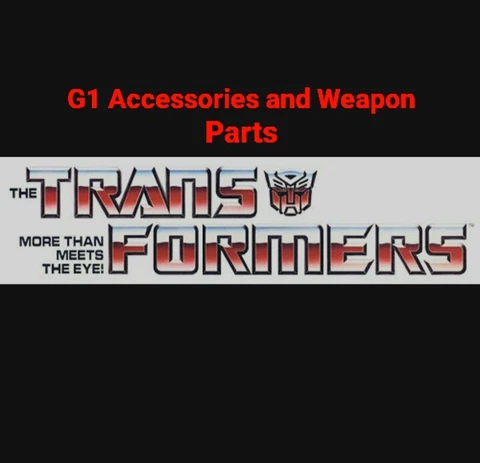 Vintage * TRANSFORMERS G1 * 1980s Pick & Choose Your Accessory / Weapon Original Cover