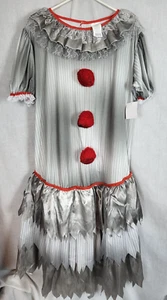 Movie IT Pennywise Clown Damen Cosplay Kostüm KLEID Erwachsene Horror Halloween - Bild 1 von 7