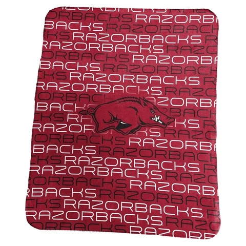 Arkansas Razorbacks Classic Fleece Blanket Cover