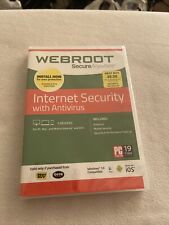 Webroot Secure Anywhere Internet Security With Antivirus 3 Devices