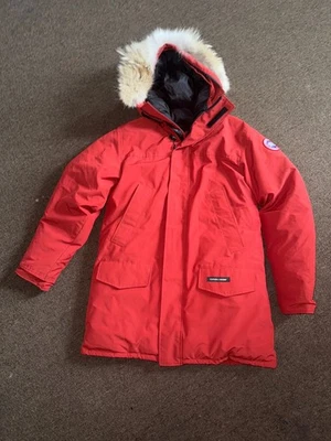 Abrigo Ganso Canadá Hombre XL ROJO Y NEGRO Nuevo Con Etiquetas Foto 1 de 4