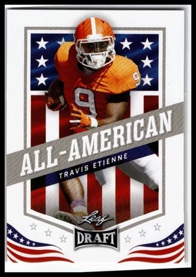 2021 Leaf Draft #44 Travis Etienne - Image 1 of 2