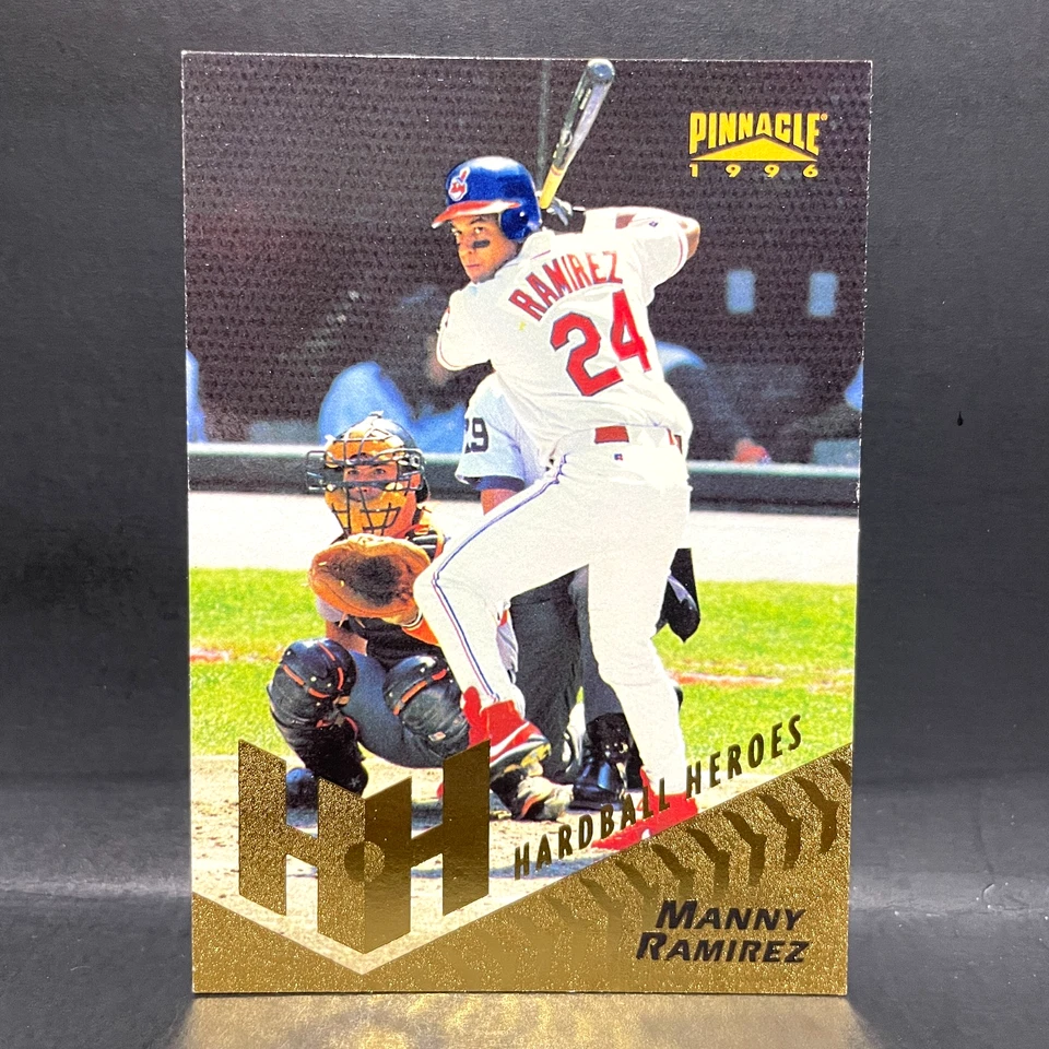 1996 PINNACLE HARDBALL HEROES MANNY RAMIREZ #278 (CLEVELAND GUARDIANS) - Image 1 of 2
