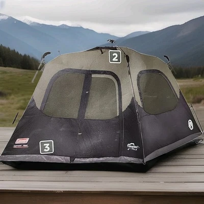 NUEVA Tienda de campaña de configuración rápida para 4/6/8/10 personas con mosca de lluvia y ventilación de aire para todas las estaciones Foto 1 de 4