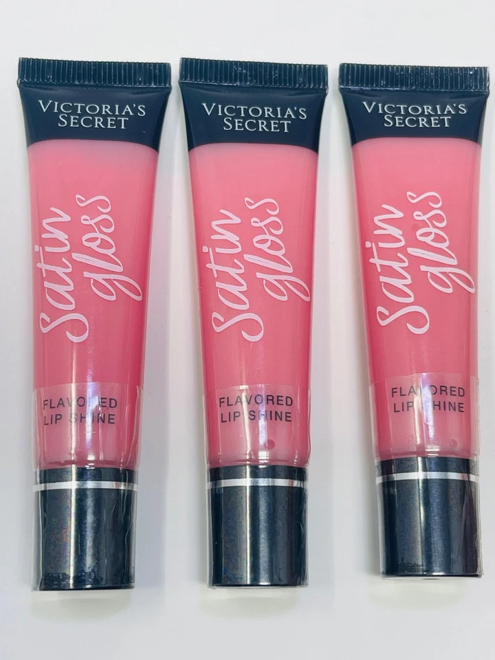 Victoria's Secret Satin Gloss Flavored Lip Shine Candy Baby 13 G 0.46 Oz
