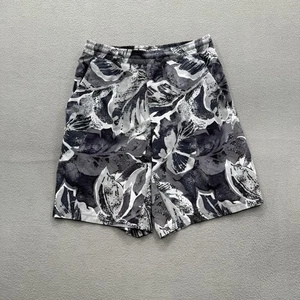 Pantalones Cortos Lululemon Para Hombre Medianos Negros Gris Floral Camuflados Forrados Atléticos Correr Gimnasio - Imagen 1 de 8