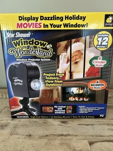 Star Shower Window Wonderland Projector 12 Movies Halloween Christmas! New! - Picture 1 of 3