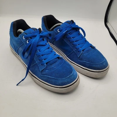 Talla 12-Y2k Shaun Blanco Tenis Para Hombre Eléctrico Azul Gamuza Bajo Zapatos de Monopatín Foto 1 de 4