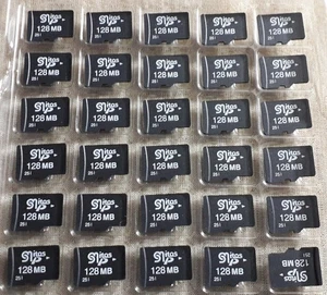 X30 128MB Micro SD Card - Memory Card Job Lot Bundle Megabyte 128 MB - Picture 1 of 1