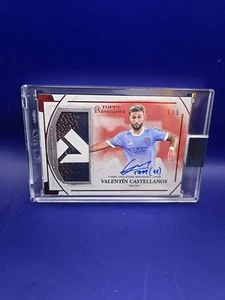 Valentin Castellanos 2022 Topps MLS Renaissance Soccer On Card Auto Relic RED /5 - Picture 1 of 4