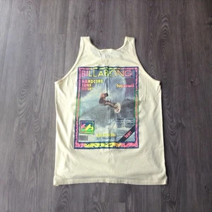 Rare Vintage 90s Billabong Surf Tank Top Shirt Richie Collins Sunny Garcia Occy - Picture 1 of 6