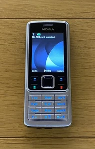Nokia 6300 - Silver Black Mobile Phone - Afbeelding 1 van 3
