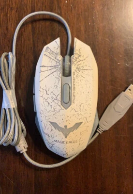 Ratón para juegos Havit Magic Eagle 6 botones con cable USB retroiluminado HV-KB558CM  Foto 1 de 2