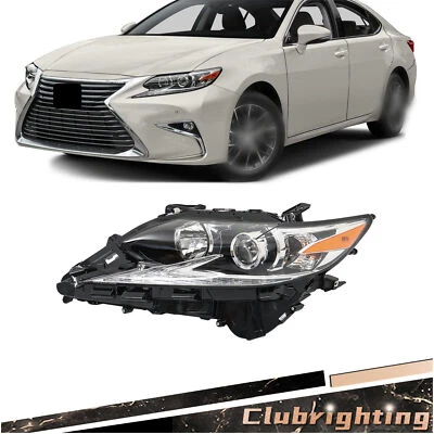For Lexus ES350 ES300H 2016 2017 2018 Headlight Driver Side Assembly w/ LED DRL Foto 1 de 4