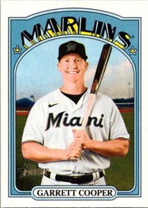 2021 Topps Heritage Baseball 633 Garrett Cooper