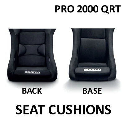 Sparco Seat Cushions for PRO 2000 QRT Racing Seat to Improve Comfort and Fit — 第 1/4 张图片