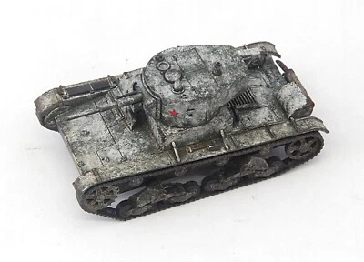 S-Model 1/72 Soviet T-26 Light Tank Snow Painting Finished Model#CP0315 - Image 1 of 4