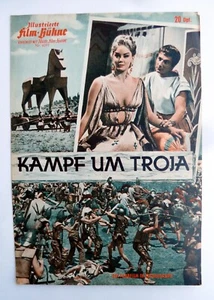 IFB 6091 KAMPF UM TROJA * FILMPROGRAMM 4-seitig STEVE REEVES - Picture 1 of 1