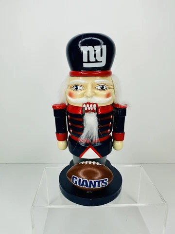 Topperscot Sports Collectors Series NFL New York Giants 7” Tall Wood Nutcracker Cover