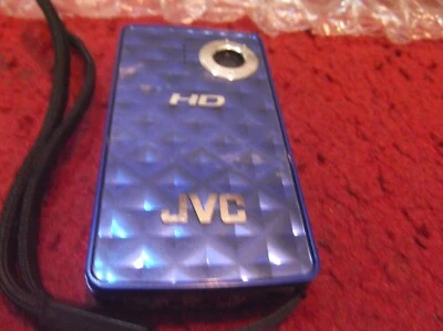 JVC GC-FM1AU HD Memory Camera Camcorder - Blue - Image 1 of 4