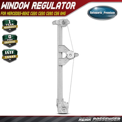 Regulador de ventana eléctrica de pasajero trasero para Mercedes-Benz C220 C230 C280 C36 AMG Foto 1 de 4