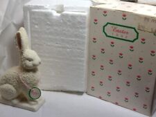SNOWBUNNIES Dept 56 Bunny Rabbit 5” Large  Figurine Annual Easter 1992