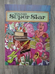 Wurlitzer Super Star Jukebox  Flyer Original Brochure - Picture 1 of 5