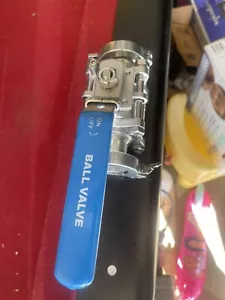 Valvola a sfera KL Clam 2" pollici in acciaio inox - Foto 1 di 4