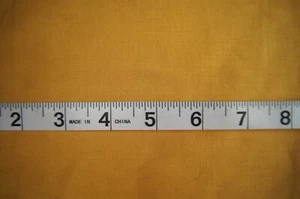 3/4 Yard Solid Gold Cotton Blend Fabric  27" X 42" - Picture 1 of 1