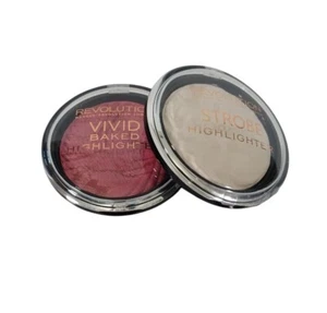 Dúo iluminador estroboscópico y horneado vivo Makeup Revolution, para mujer, nuevo sin caja. - Imagen 1 de 4