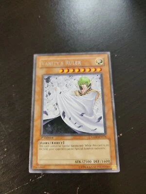 Yu-Gi-Oh! Vanity's Ruler CDIP-EN024 1st Edition Rare LP y20 - Image 1 of 2