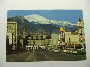 Pikes Peak Avenue Colorado Springs Colorado Foto Postkarte - Bild 1 von 9