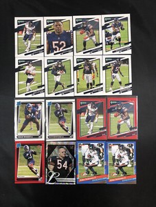 2021 Donruss Chicago Bears TEAM SET Variations Rated Rookie Inserts NO FIELDS