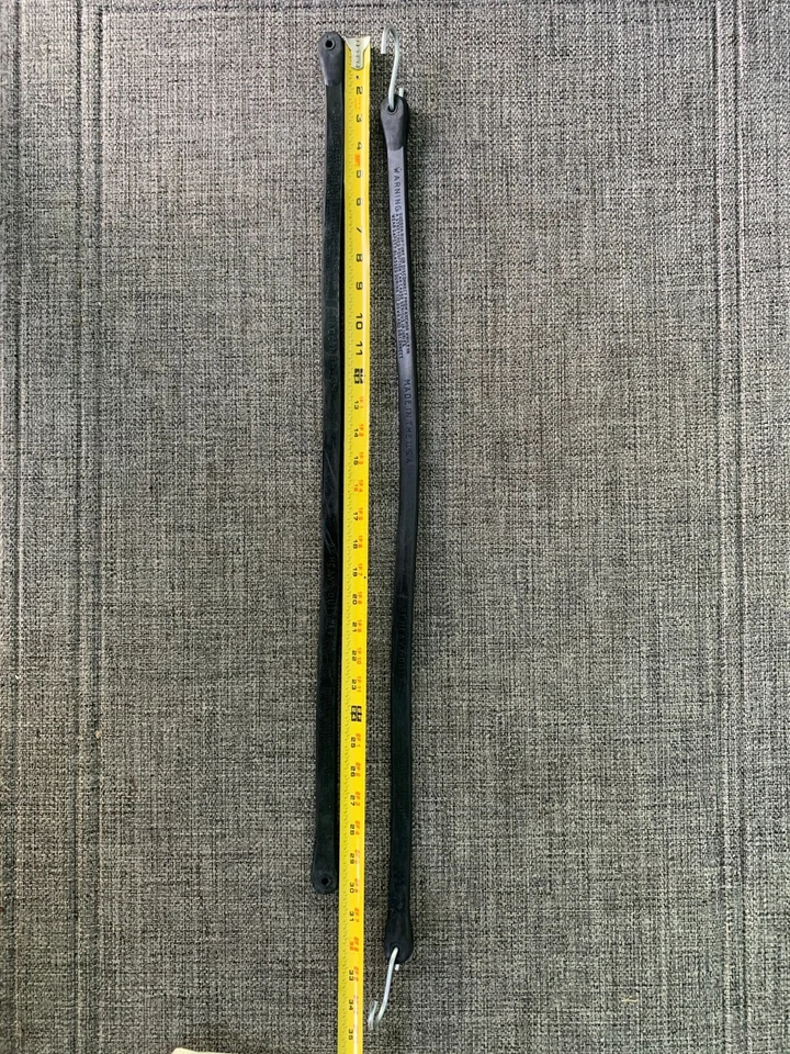 31" Heavy Duty EPDM USA Made Rubber Tarp Straps Tie Down With S Hooks - 10 Pack - Image 1 of 1