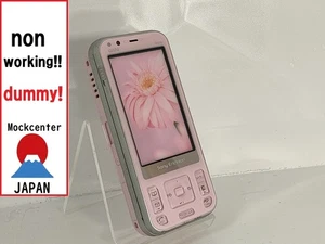 【Factice !】 Sony Ericsson W61S Cyber-shot (rose) au-japon téléphone portable qui ne fonctionne pas - Photo 1 sur 4
