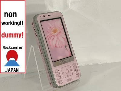 【dummy!】 Sony Ericsson W61S Cyber-shot（pink） au-japan non-working cellphone - Image 1 of 4