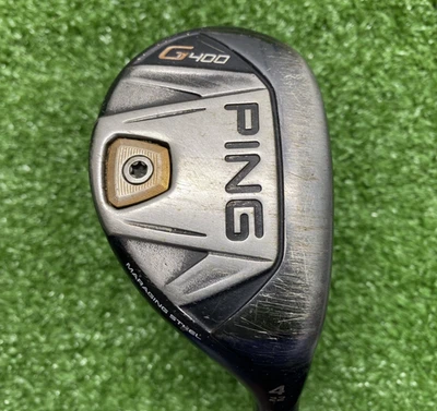 Ping G400 4 híbrido 22*/derecho/grafito rígido ~39,75"/agarre nuevo/jl3129 Foto 1 de 4