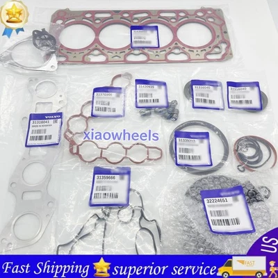 JUEGO DE JUNTAS DE CABEZAL APTO PARA VOLVO S60 S90 V40 V60 V90 XC60 XC90 2.0 DOHC 2.0T Foto 1 de 4